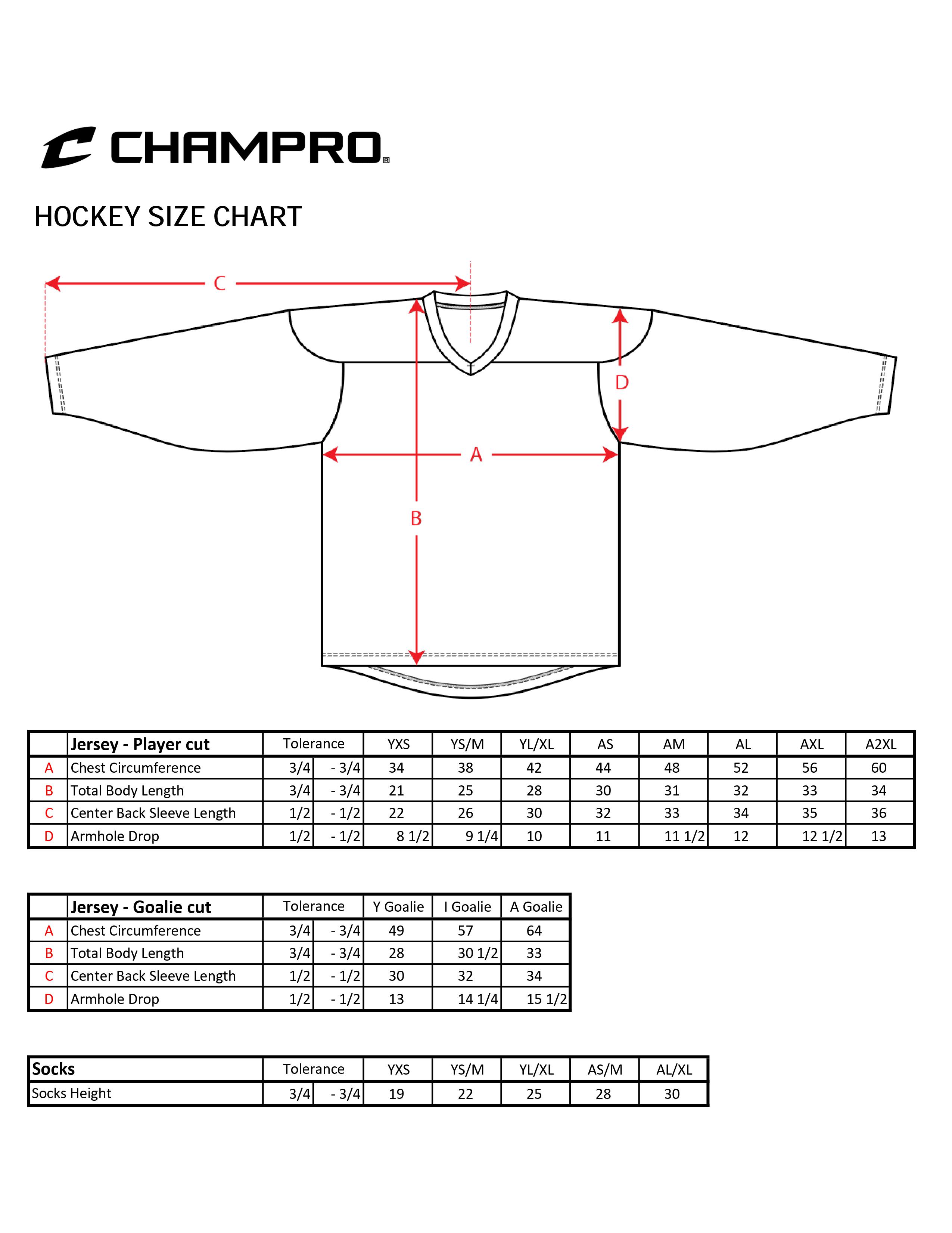 CHAMPRO SPORTS Faceoff Practice Hockey Jersey- Yth