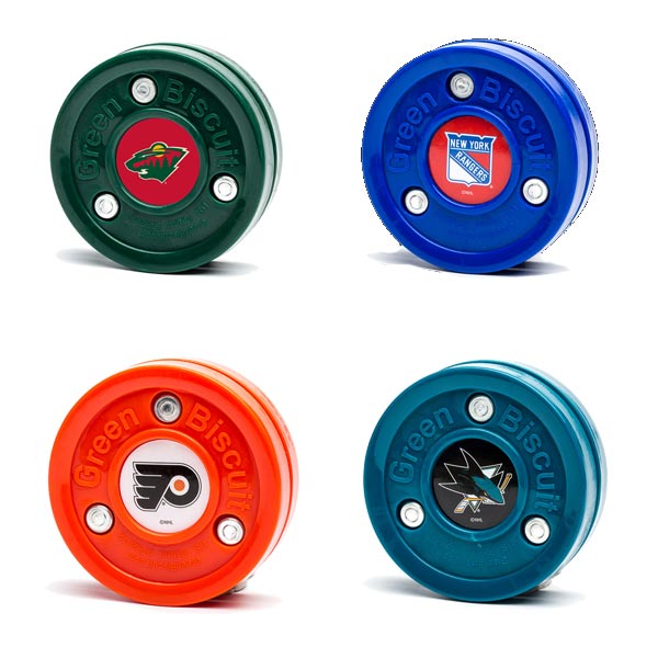 Greenbiscuit NHL Team Training Puck