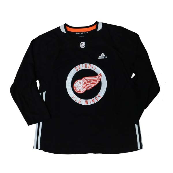 adidas Detroit Red Wings NHL Men's Climalite Authentic Team Hockey Jersey