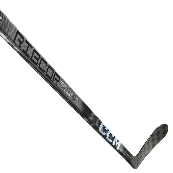 CCM Ribcor Trigger 8 Pro Chrome Edition Hockey Stick Sr