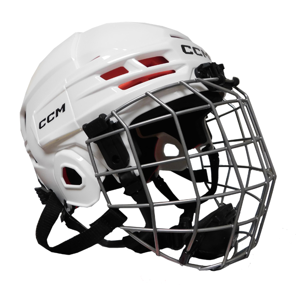 CCM Tacks 70 Hockey Helmet Combo - Youth - Black