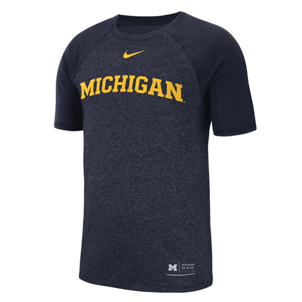 NIKE Marled NCAA S/S Tee- Sr