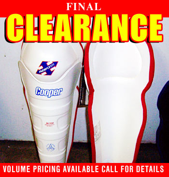 Cooper shin deals guards knee pads