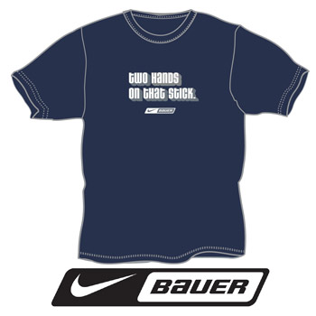 Nike Bauer Two Hands Short Sleeve T 