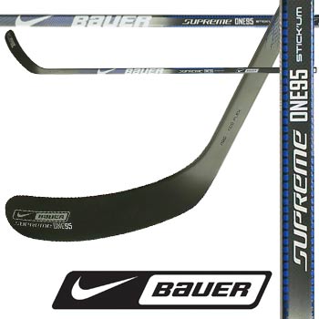 Octrooi dienen Gepolijst Nike Bauer Supreme One95 Stick'um Hockey Stick- Junior