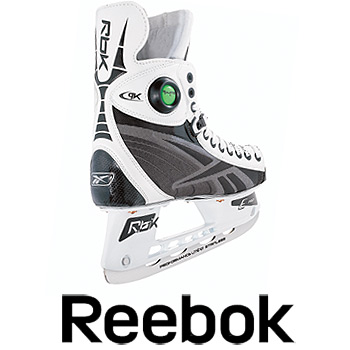 Reebok 9K Pump White Hockey Skates '09 
