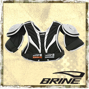 Brine Matrix Lacrosse Shoulder Pads- Senior