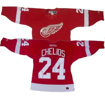 Detroit Red Wings CCM Personalized Custom 2009 Winter Classic Team Classics  Jersey - White