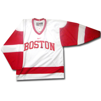 Nike Replica Alternate Boston University Hockey Jersey- Senior