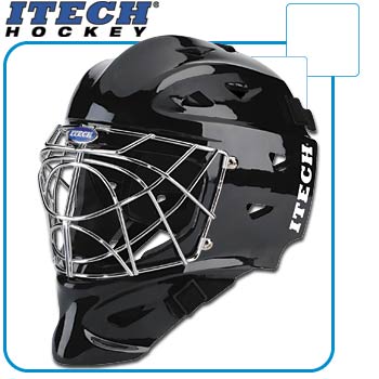 Itech Senior Hockey Goalie Helmet (Detroit Red Wings Design)