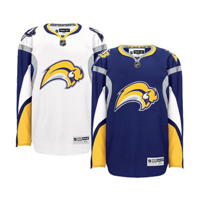White Sabres jersey