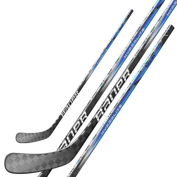 BAUER Hyperlite 2 Blue Hockey Stick- Sr