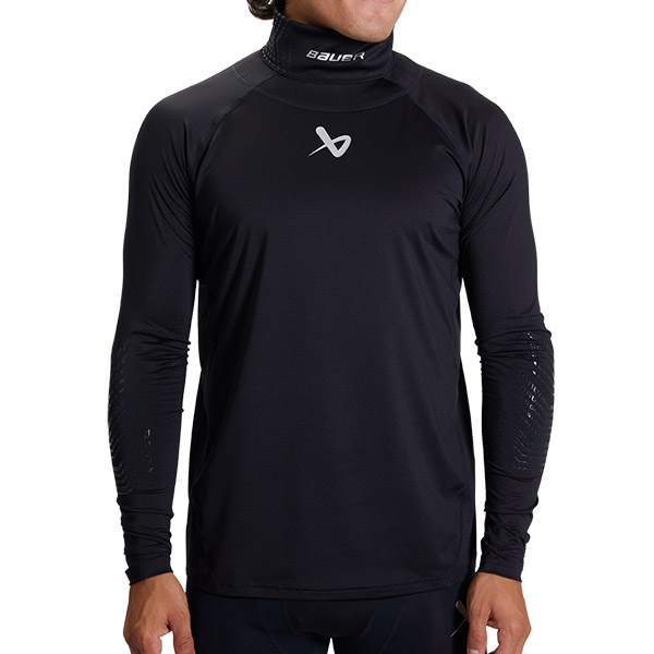 BAUER Neck Protect L/S Top- Yth