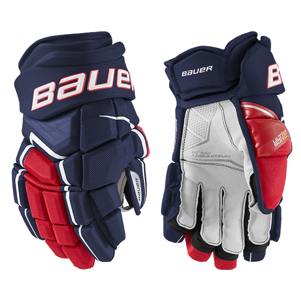 BAUER Supreme Ultrasonic Hockey Glove- Sr