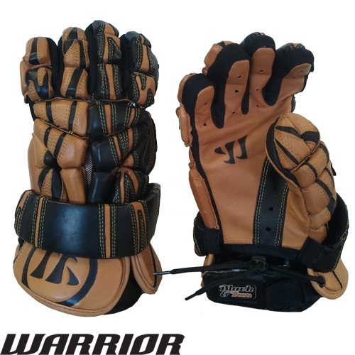 WARRIOR Black N Tan Lacrosse Glove