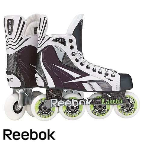REEBOK 5k White Roller Hockey Skate- Sr