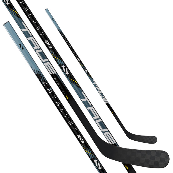 New True Intermediate CATALYST 5 Ice Hockey Sticks / Intermediate Composite  One Piece 55 Flex Ice Hockey Sticks / Intermediate Composite One Piece