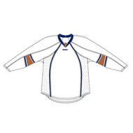 Edmonton 25P00 Edge Gamewear Jersey (Uncrested) - White- Senior