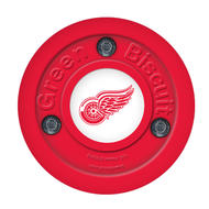 Green biscuit NHL Team Training Puck