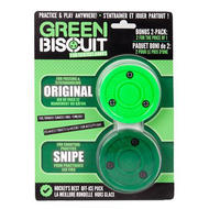 Green Biscuit Training Puck 2-Pack