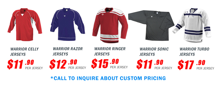 Warrior Jerseys